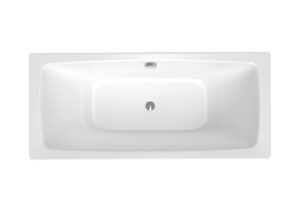 Obdĺžniková vaňa SAT Feel 180x80 cm smaltovaná oceľ ľavá aj pravá SATVFEEL180DUO