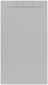 Sprchová vanička obdĺžniková SAT Fusion 160x80 cm liaty mramor gris perla SATFU16080GRP