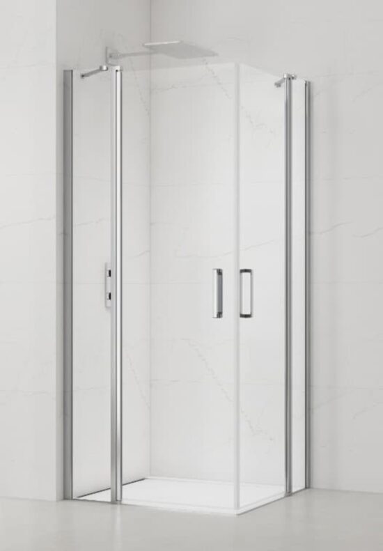 Sprchový kút obdélník 80x90 cm SAT Fusion SATFUDP9080